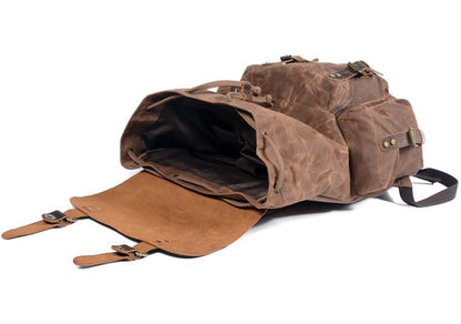 brown-luxurious-modern-urban-school-leather-bag-opened