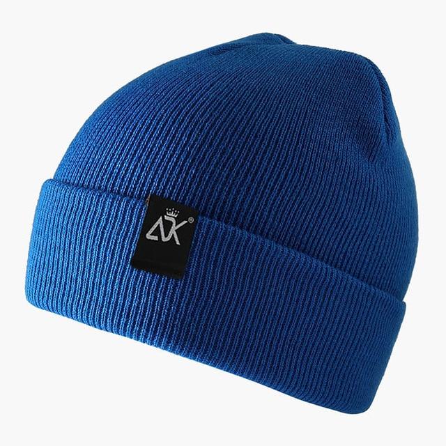 blue-knitted-modern-urban-unisex-warm-hat