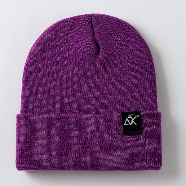 purple-knitted-modern-urban-unisex-warm-hat