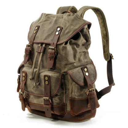 green-casual-luxurious-modern-urban-university-school-backpack-side-view